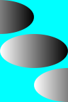 Linear gradient brush with an angle