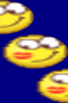 Texture brush with Stretch map mode. AntiAliasing = true, AlphaBlending = true.