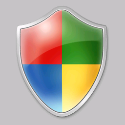 Shield icon with RGB565 pixel format and silver background